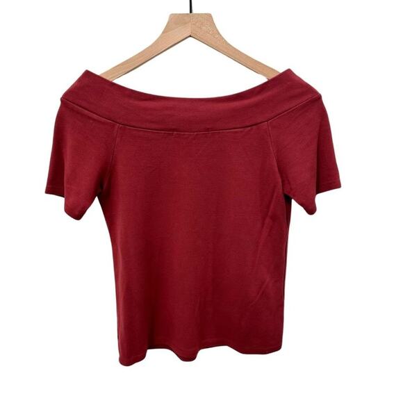 Gibsonlook Off Shoulder Top Mauve XS - Picture 5 of 6
